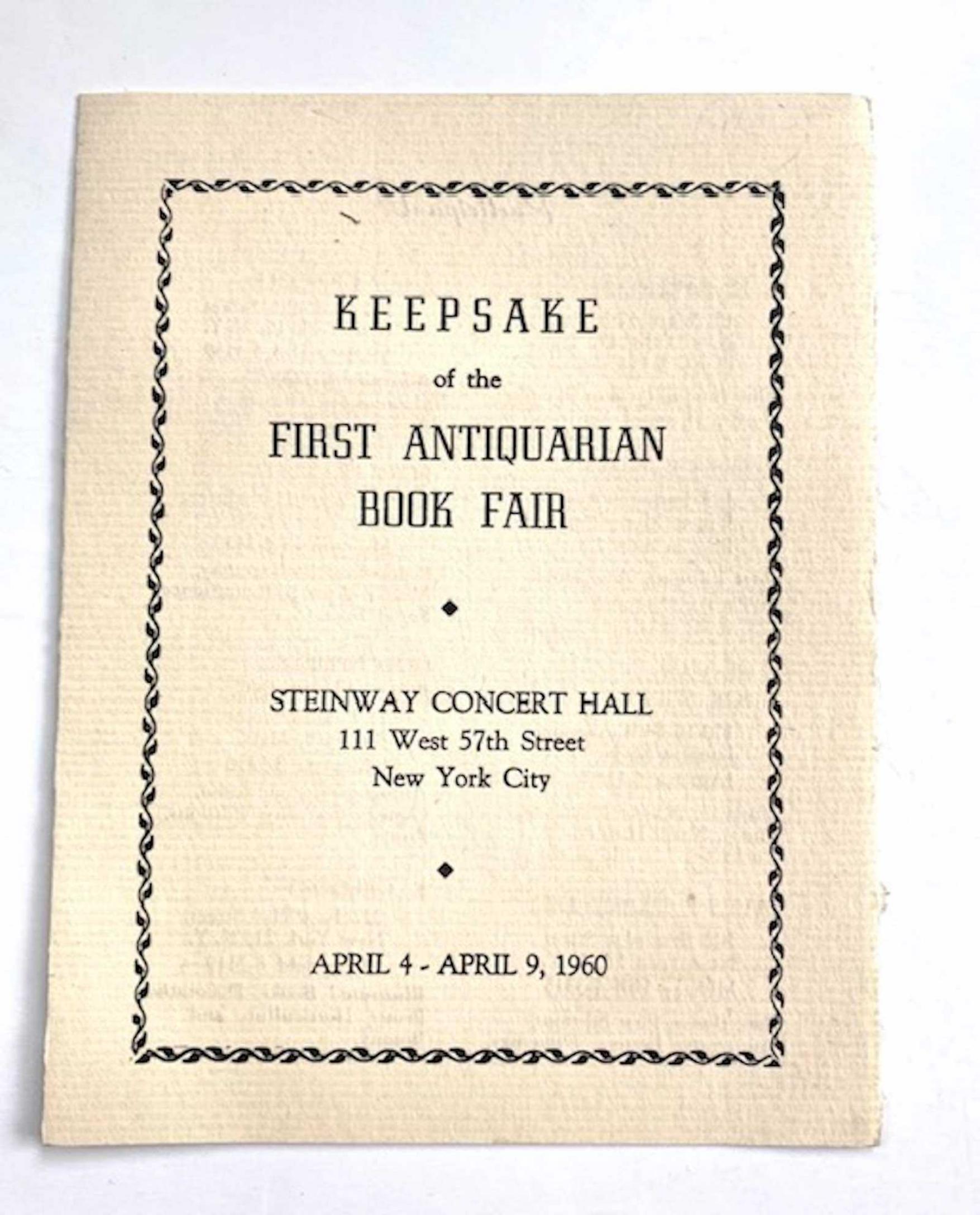 The Antiquarian Booksellers’ Association of America Celebrates 75 Years