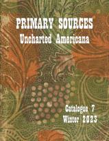 2023 Primary Sources Catalogue cover