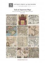 Antique Print Map Room Early and Important Maps cover