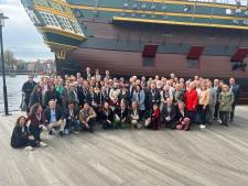 Group image outside ship Maritime Museum