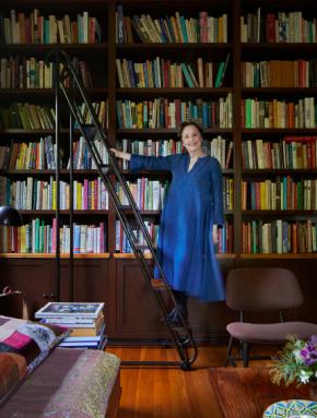 Matthew Millman for The New York Times Alice Waters the chef and food activist estimated that two thirds of the 1800 or so books in her Berkeley Calif