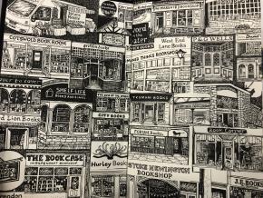 Bookshop endpapers