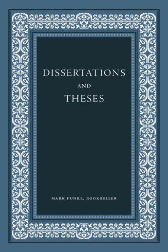 Dissertations title page