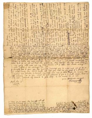 Letter oliver cromwell courtesy inlibris 1