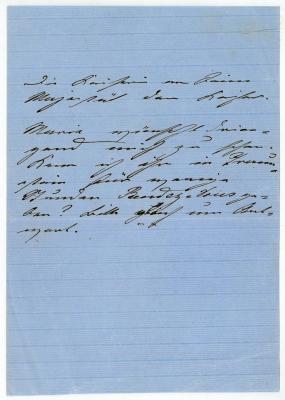 Handschriftlicher Brief von Elisabeth 22 Sisi22 Kaiserin von Österreich 1837 1898 an ihren Ehemann Kaiser Franz Josef in 22skandalöser Angelegenheit22