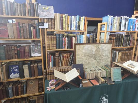 The Literary Cat Books stall at the York Book Fair