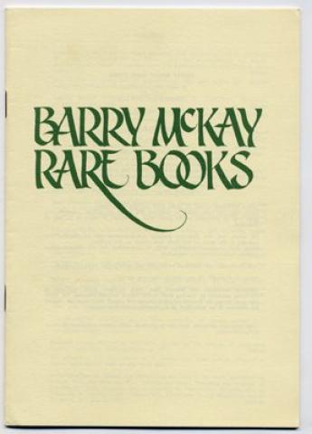Articles barry mckay rare books