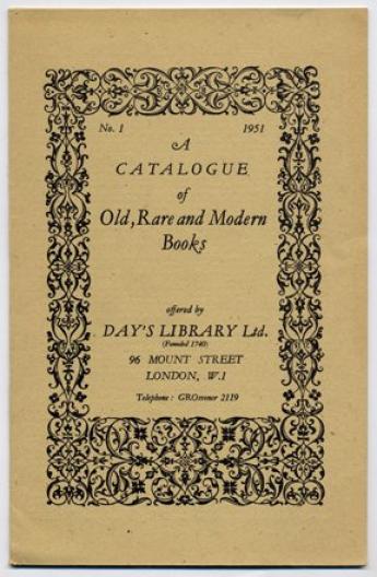 Articles day library catalogue one london 1951
