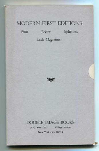 Articles double image books catalogue one of three new york circa 1975