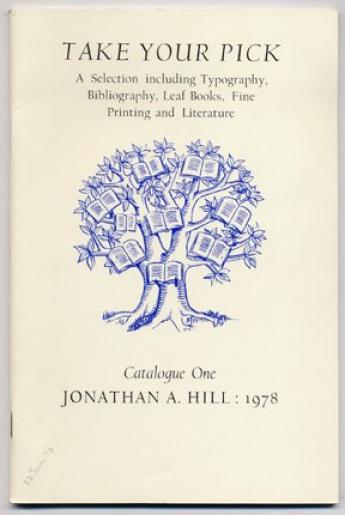 Articles jonathan a hill catalogue one 1978