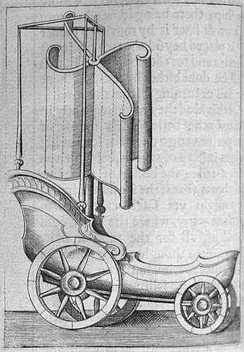 Bishop Wilkins wind carriage, 1648