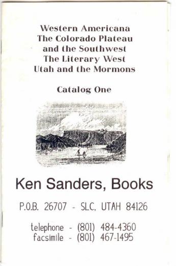 Articles ken sanders books catalog one