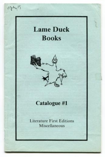Articles lame duck books 1