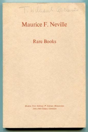 Articles maurice f neville rare books catalogue number one santa barbara california 197