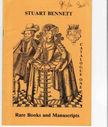 Articles stuart bennett catalogue one 1980
