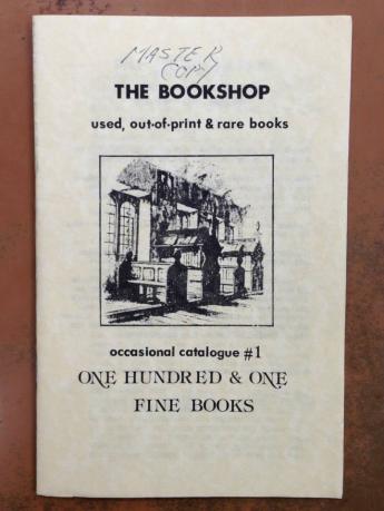 Articles the bookshop occasional catalogue 1 covina california 1984 courtesy of brad johnson