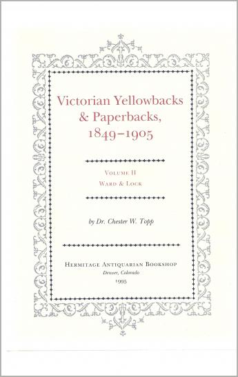Articles victorian yellowbacks iii