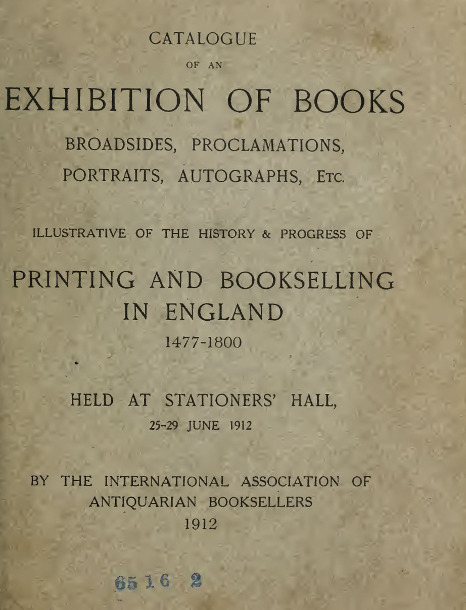 ABA History 1906-1984 (Part 2) | International League of Antiquarian ...